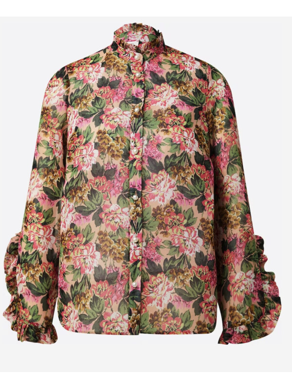 CĂMAȘĂ CU FLORI ROZ