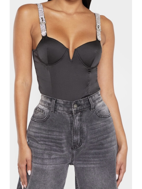 BODY NEGRU CU CATARAMA