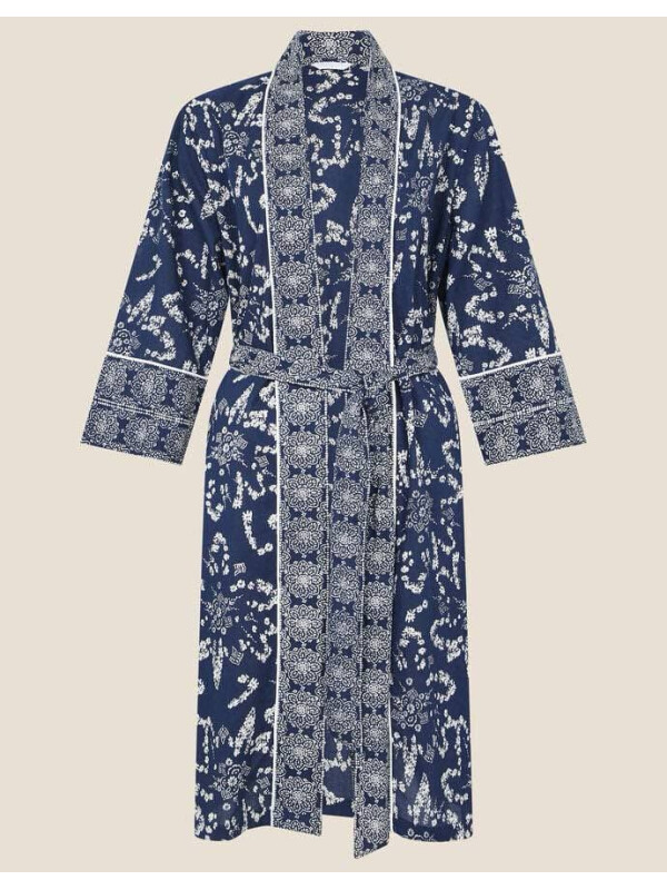 Halat ARTISAN STUDIO cu imprimeu realizat manual