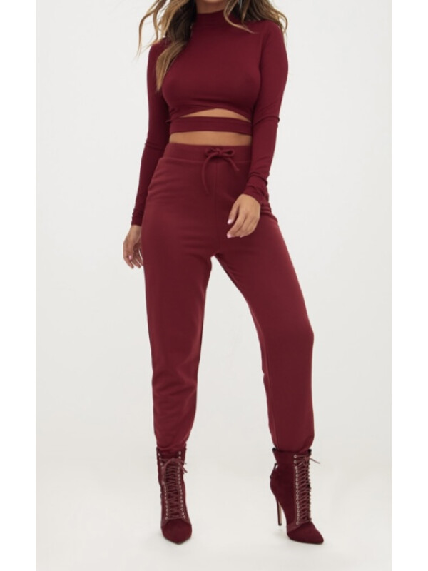BLUZA BURGUNDY