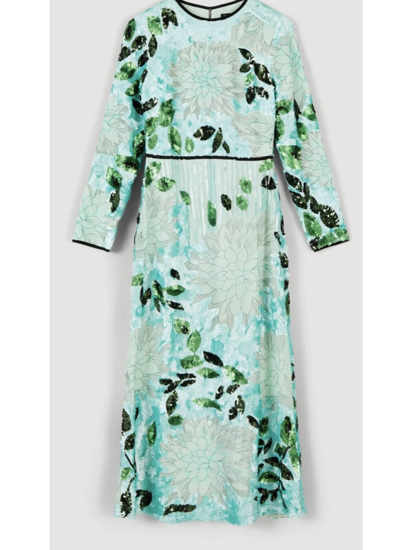 ROCHIE CU PAIETE VERDE