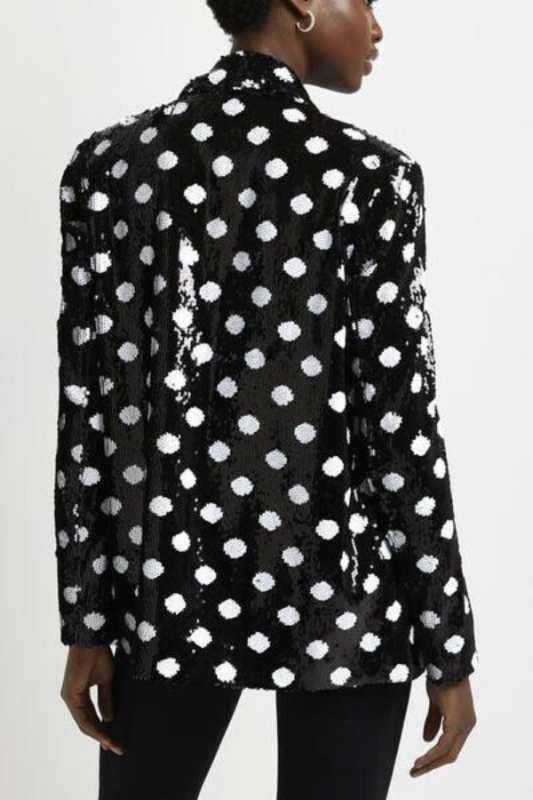 BLAZER CU PAIETE CU BULINE