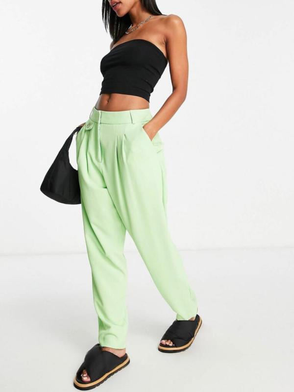 PANTALONI PLISATI CONICI