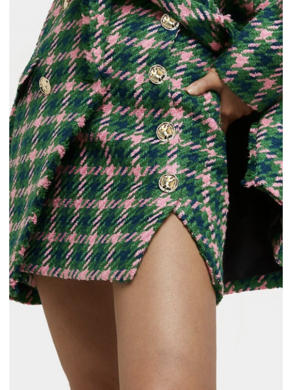 FUSTA CU ȚESĂTURA BOUCLE