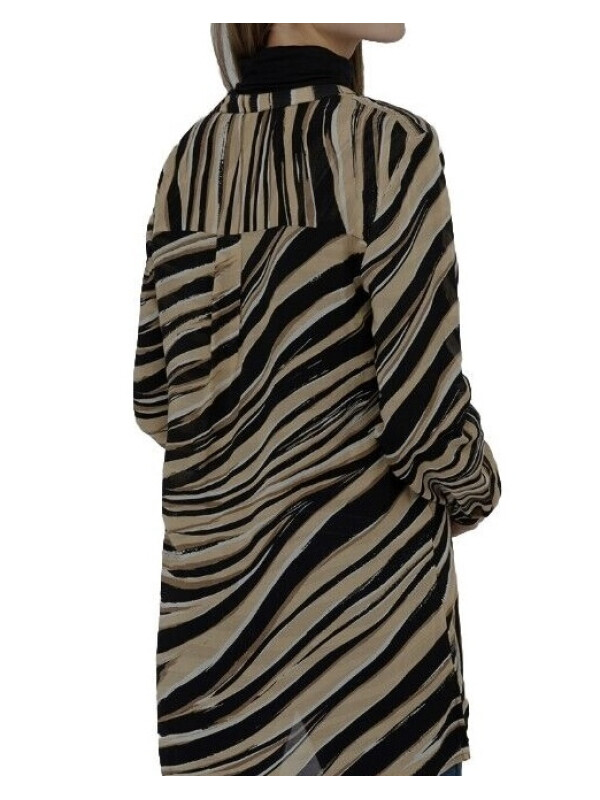 Rochie camasa Longline Lexi Animals-Print-S