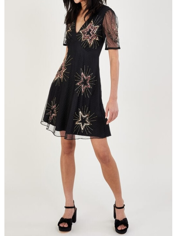 Rochie scurtă Bronwyn Sequin Star