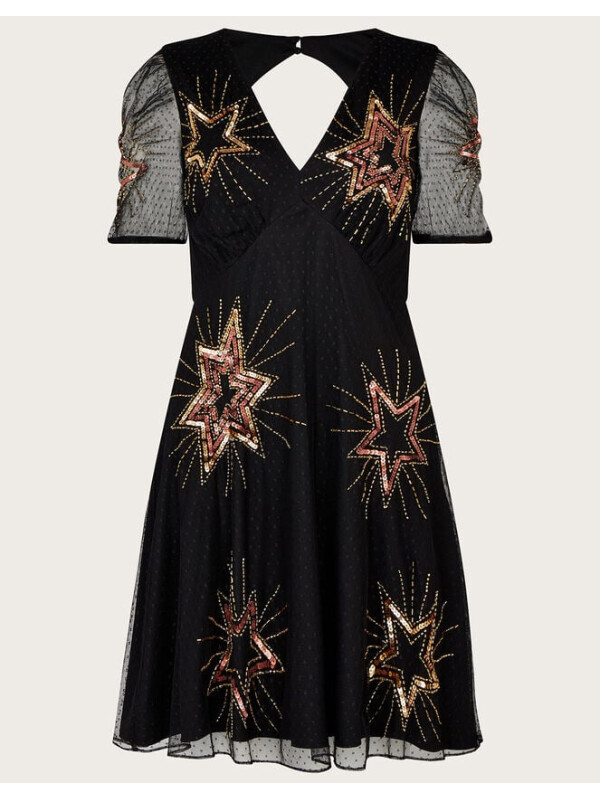 Rochie scurtă Bronwyn Sequin Star