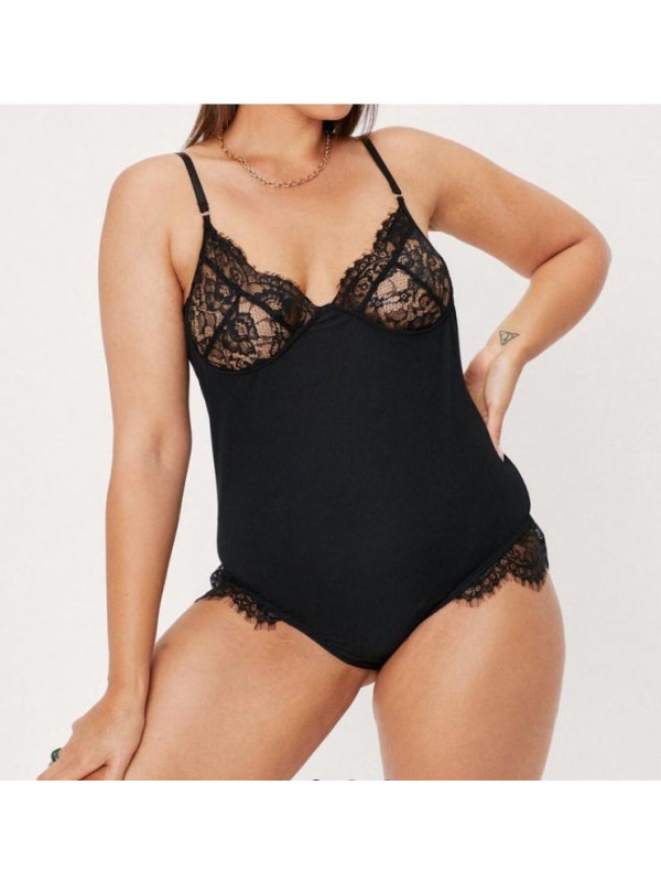 LENJERIE BODY CU DETALII DIN DANTELA