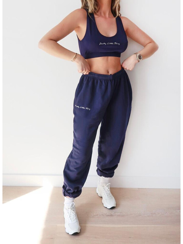 PANTALONI SPORT BLEU