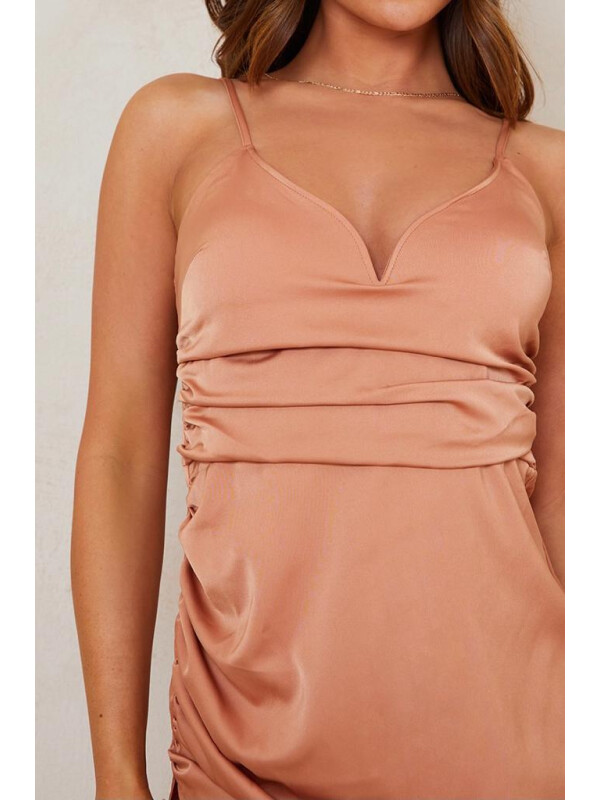 ROCHIE BODYCON DIN SATIN