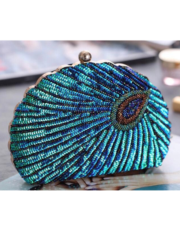 CLUTCH CU PAIETE ȘI LANȚ-UNIVERSALA