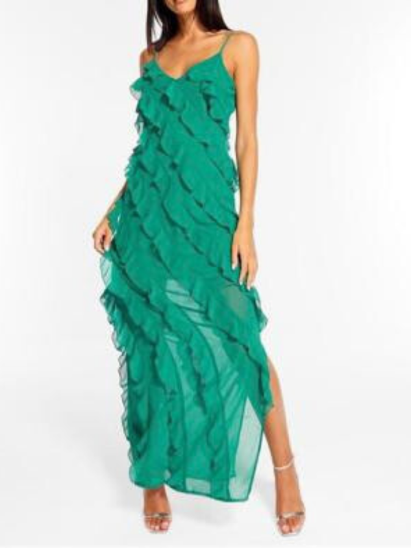 ROCHIE MISSGUIDED RUFFLE DETAIL-XL