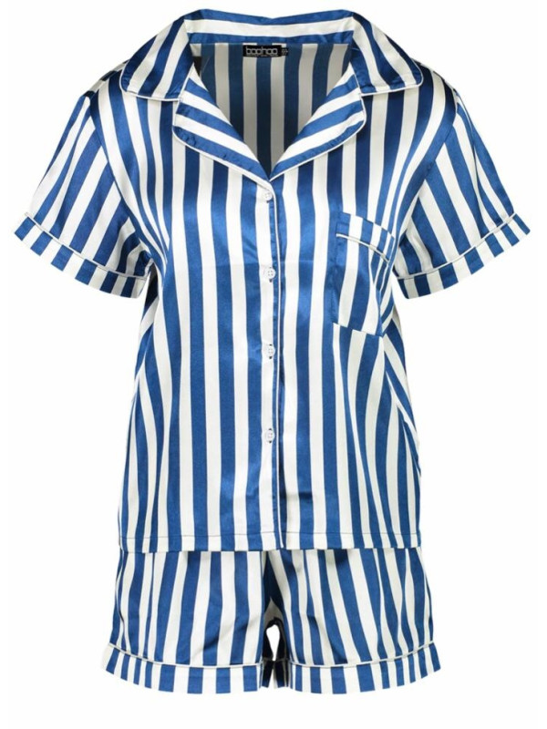 PIJAMA DIN SATIN MODEL CU DUNGI