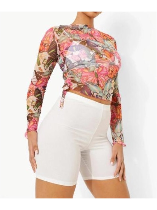 TOP TRANSPARENT CU IMPRIMEU