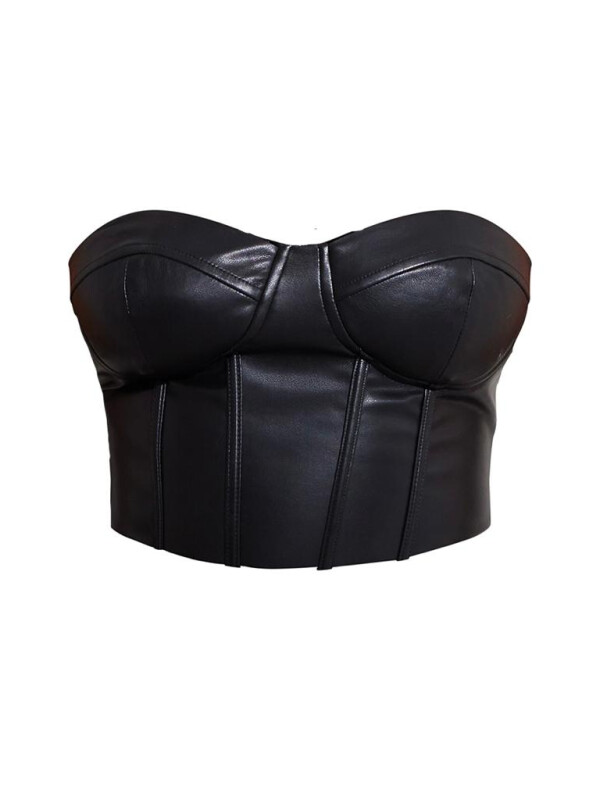 CORSET PIELE ARTIFICIALA