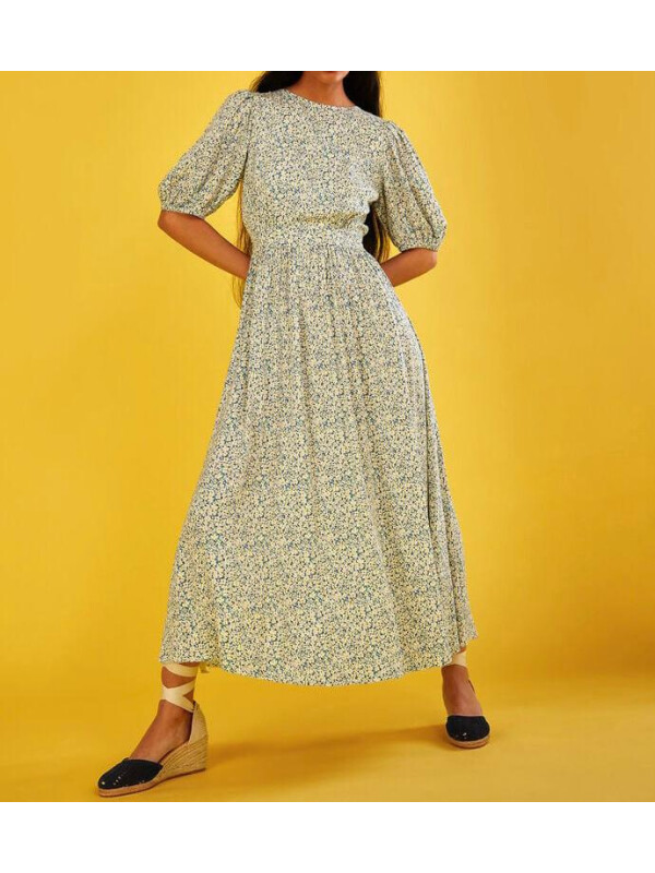 ROCHIE CU IMPRIMEU ȘI DETALIU LA SPATE