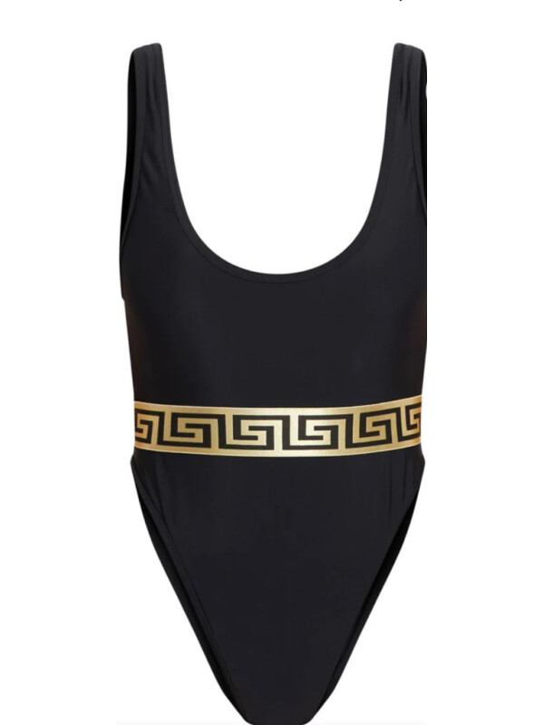 COSTUM DE BAIE CU DETALIU ÎN TALIE