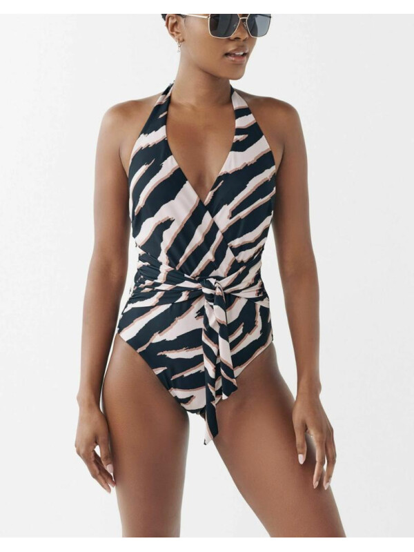 COSTUM DE BAIE ÎNTREG ANIMAL PRINT