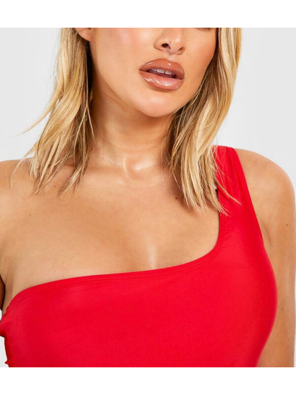 COSTUM DE BAIE ASIMETRIC CU UN UMĂR