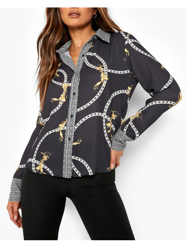 CĂMAȘĂ CU IMPRIMEU LANȚ