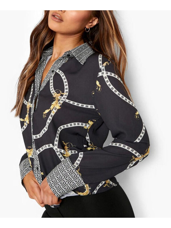 CĂMAȘĂ CU IMPRIMEU LANȚ