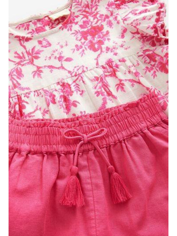 SET BLUZA SI PANTALONI SCURTI-8 ani 