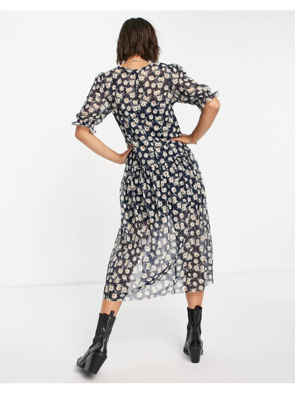 ROCHIE MIDI DIN PLASA CU IMPRIMEU