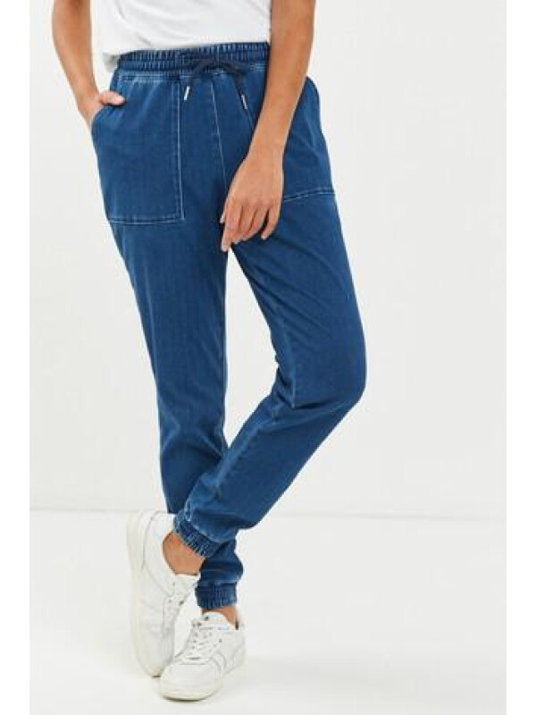 PANTALONI DENIM DIN JERSEU