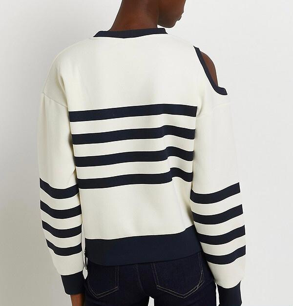 BLUZĂ CU UMĂR DECUPAT