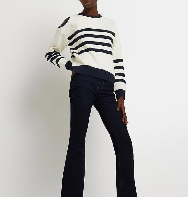 BLUZĂ CU UMĂR DECUPAT