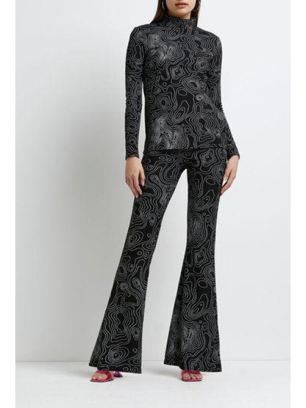 BLUZA CU IMPRIMEU ALB