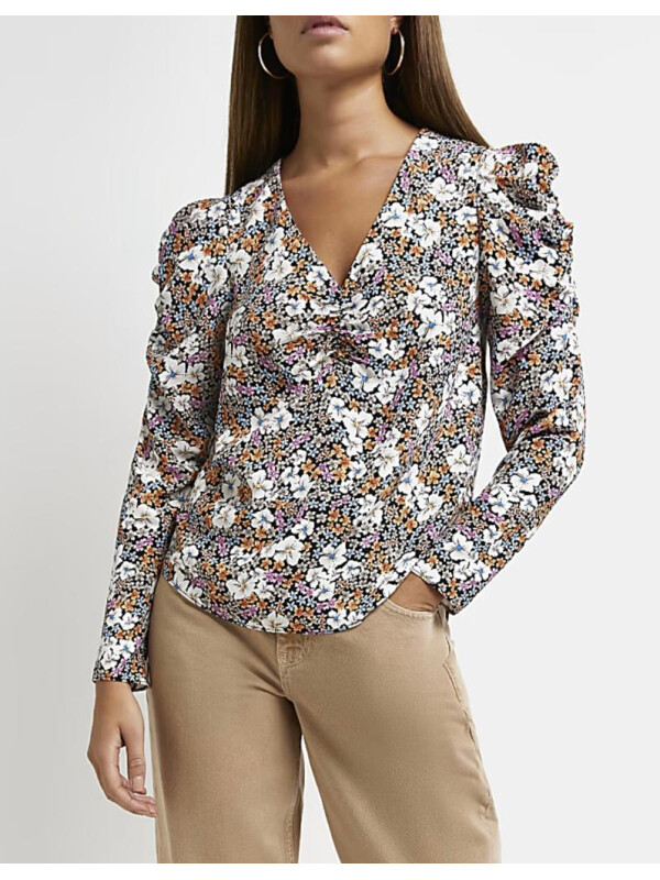 BLUZA MULTI FLORAL