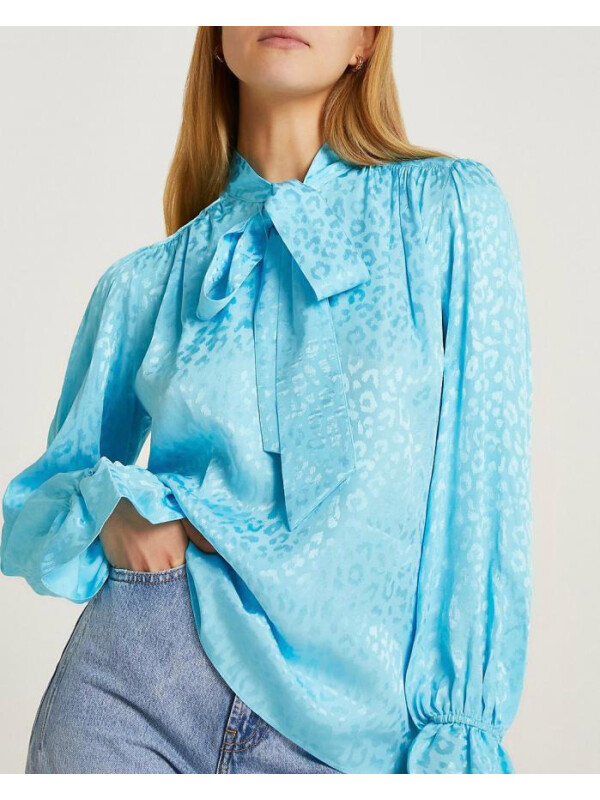 BLUZA CU GAT CRAVATA