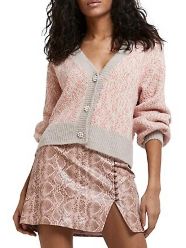 CARDIGAN ROZ PUDRA