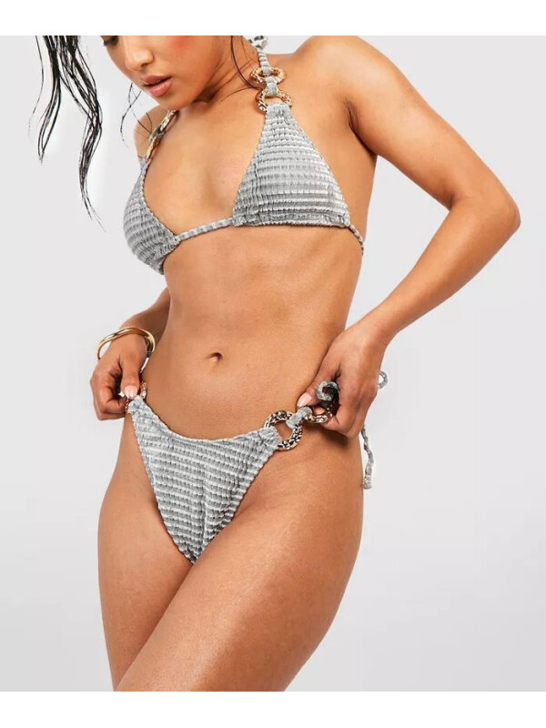 COSTUM DE BAIE 2 PIESE GRI