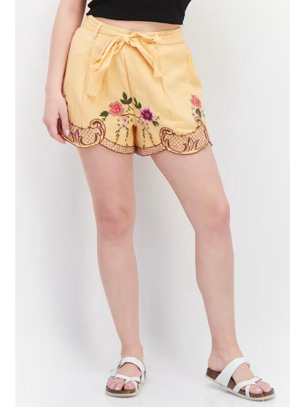 PANTALONI SCURTI ORANGE