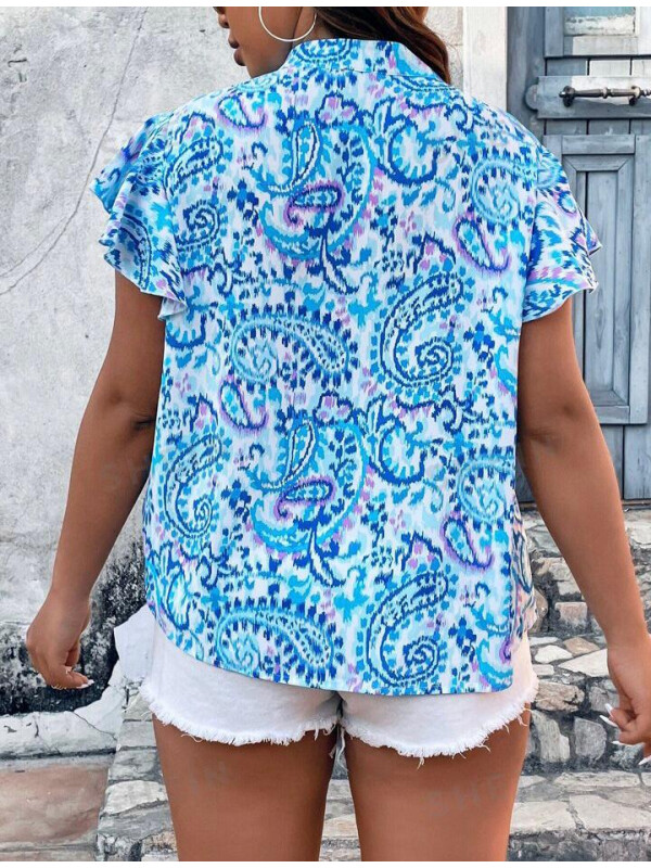 BLUZA CU MANECA FLUTURE