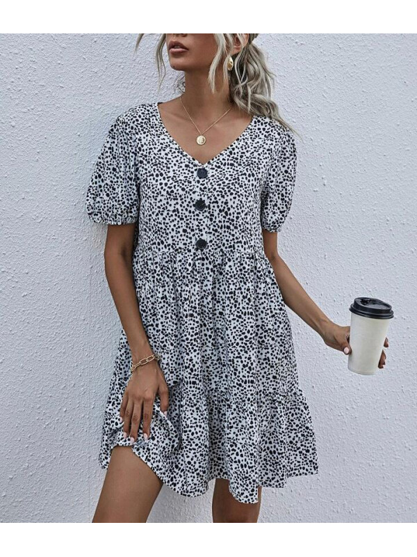 ROCHIE FEMEI CU IMPRIMEU DALMATIAN 