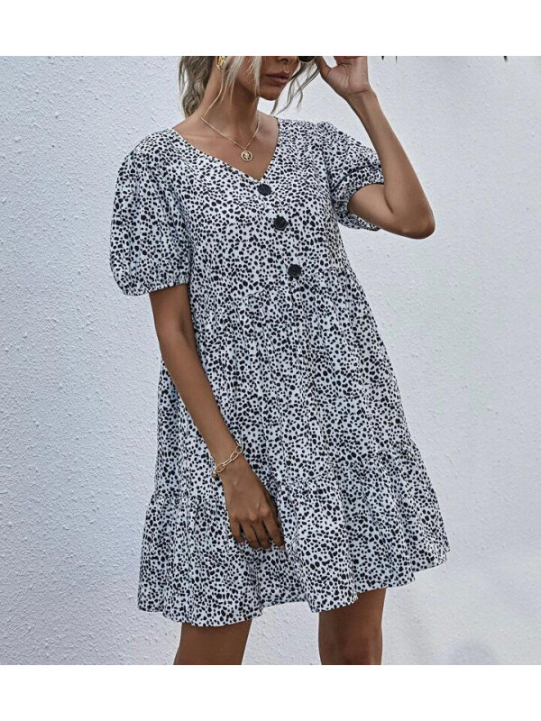 ROCHIE FEMEI CU IMPRIMEU DALMATIAN 