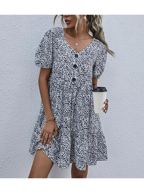 ROCHIE FEMEI CU IMPRIMEU DALMATIAN 