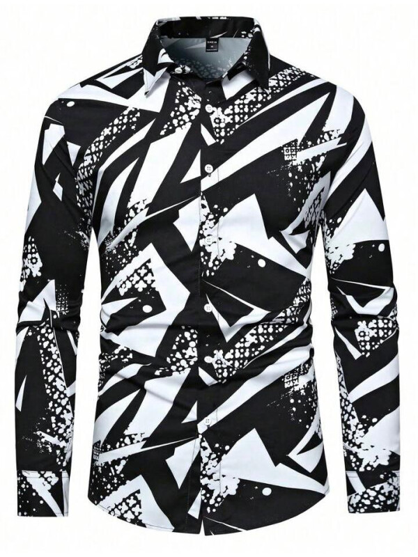 CAMASA CU IMPRIMEU GEOMETRIC