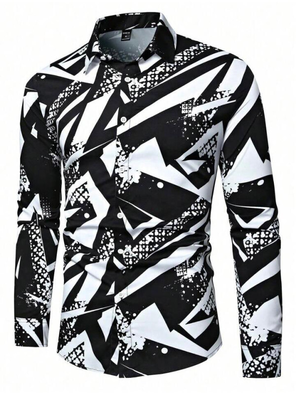 CAMASA CU IMPRIMEU GEOMETRIC