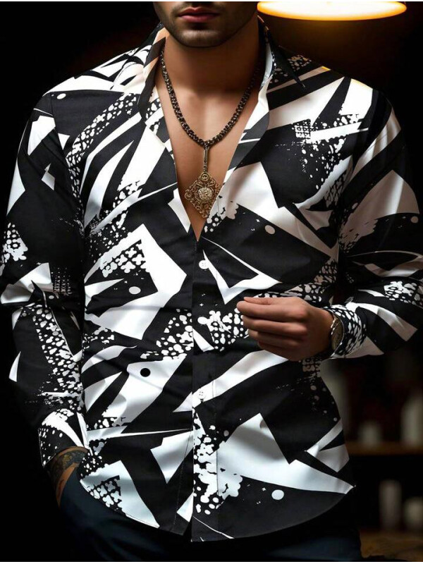 CAMASA CU IMPRIMEU GEOMETRIC