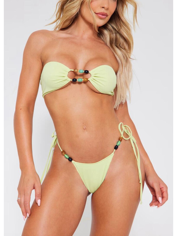 COSTUM DE BAIE CU DETALII PIETRE