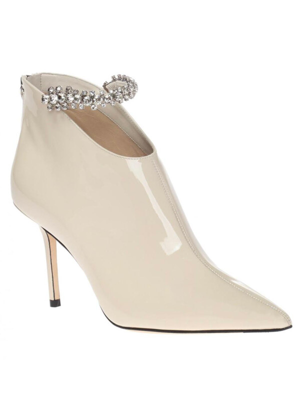 PANTOFI CREM CU DETALII PIETRE