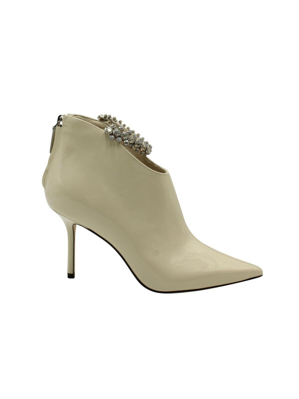 PANTOFI CREM CU DETALII PIETRE