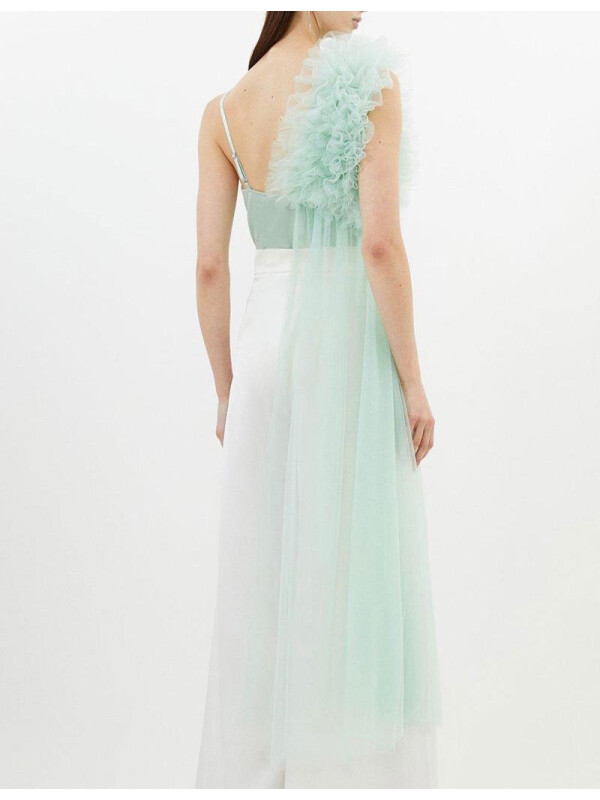 BODY DIN JERSEU DRAPAT DRAMA PONTE ȘI TULLE-L