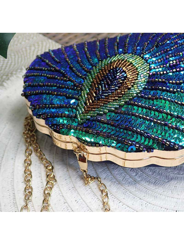 CLUTCH CU PAIETE ȘI LANȚ-UNIVERSALA