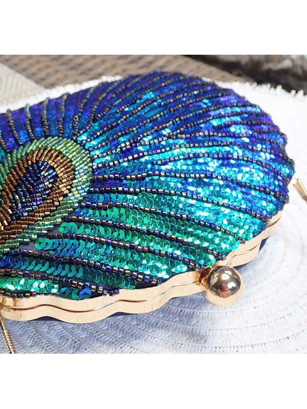 CLUTCH CU PAIETE ȘI LANȚ-UNIVERSALA