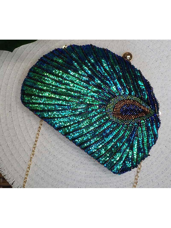 CLUTCH CU PAIETE ȘI LANȚ-UNIVERSALA